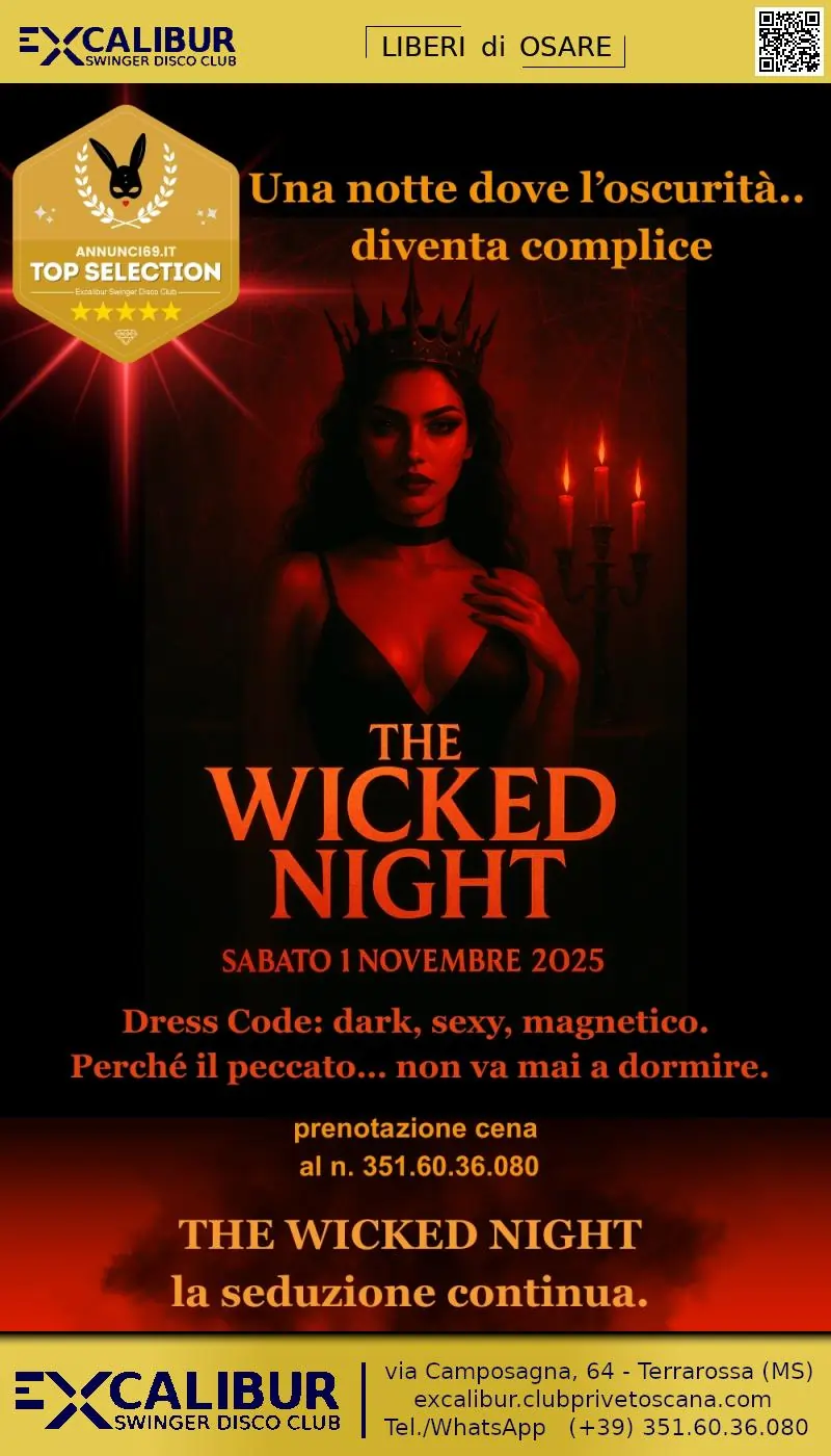 Swinger club prive event THE WICKED NIGHT